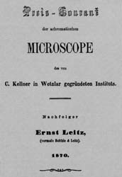 Mikroscope 1870