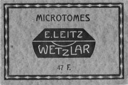 Leitz Microtomes